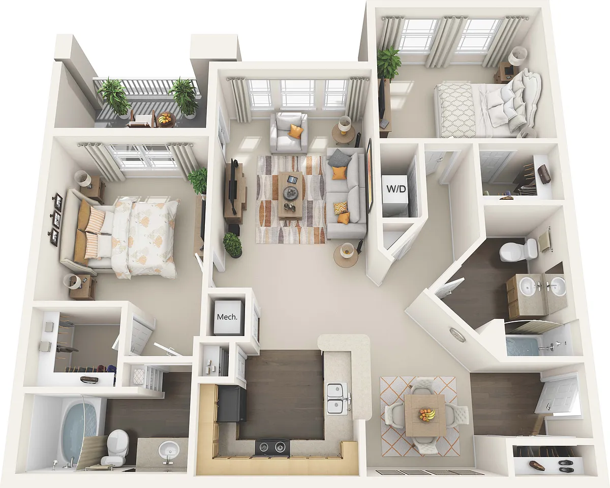Floor plan The Ibis