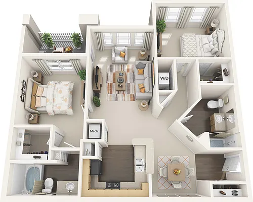 Floor plan The Ibis