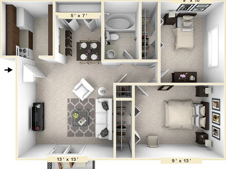 Polo Run Apartments — Photo 68