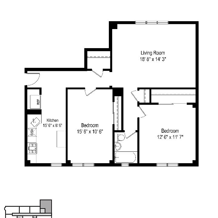 1st image of 411 W Fullerton Pkwy APT 1407W