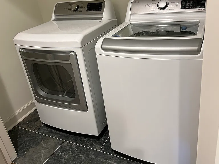 Washer and dryer included