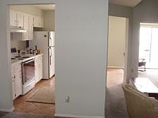 Kitchen and living area from Dining Room