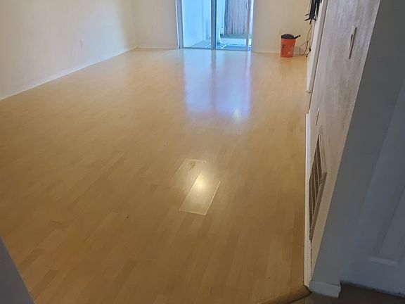 Open Living Room and Master bedroom entry