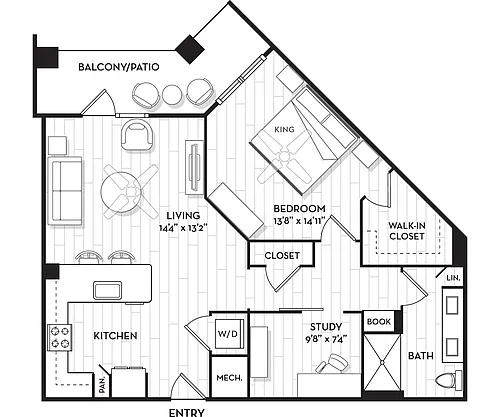 Floor plan The Indigo
