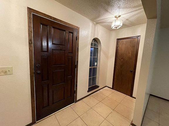 Front entry, includes coat closet