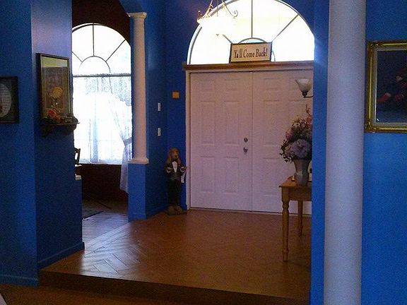 Foyer view from great room