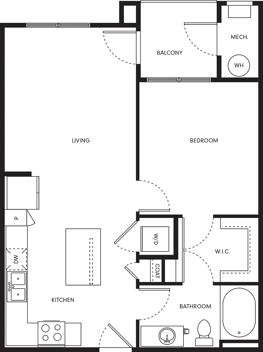 Floor plan The Parker