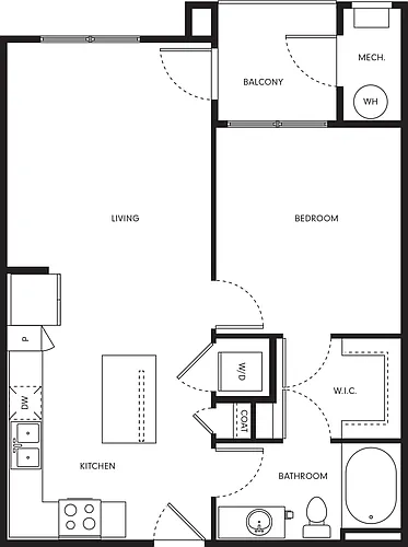 Floor plan The Parker