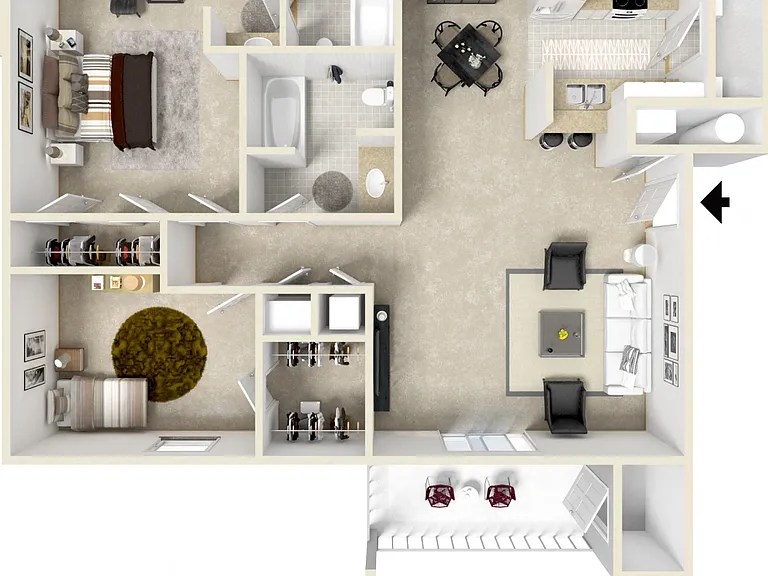 The Vineyard of Olive Branch Apartment Homes — Photo 36