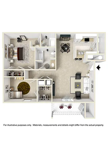 Floor plan Magnolia