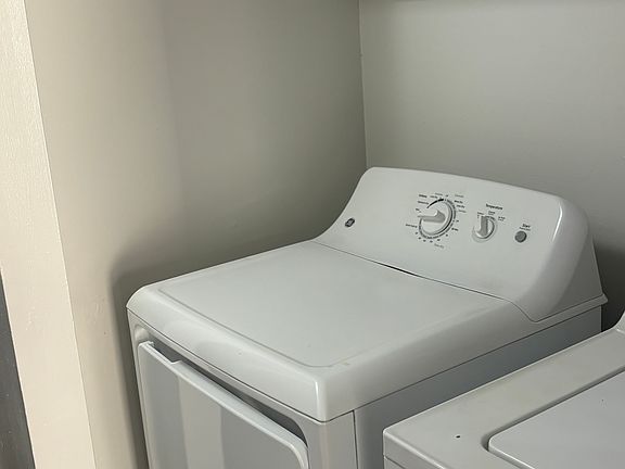 We provide the washer and dryer.