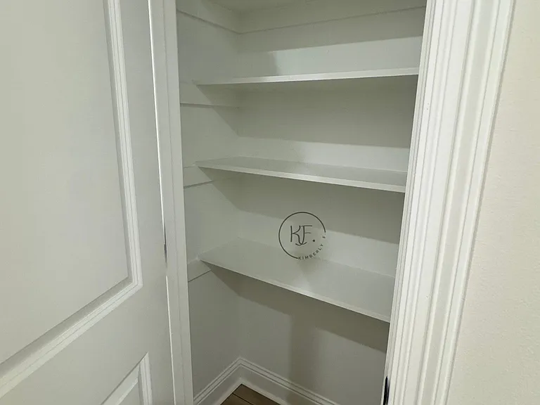 Bathroom linen closet