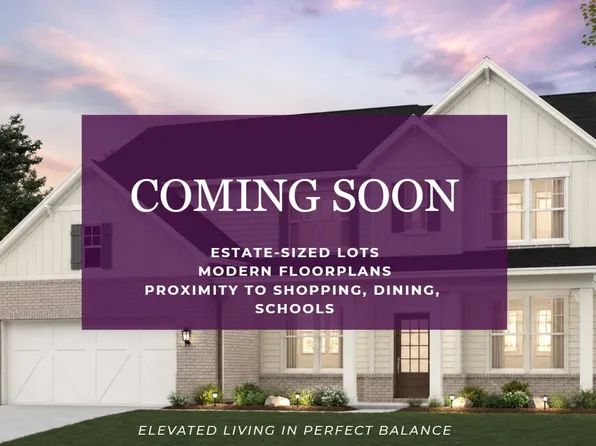 Homes Available Soon, Sugar Hill Preserve