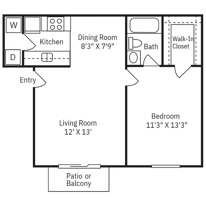 Floor plan A1