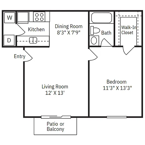 Floor plan A1