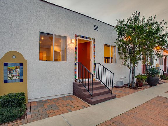 Front Door and Entry to Unit 3
