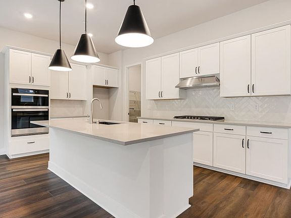 Kitchen with walk-in pantry