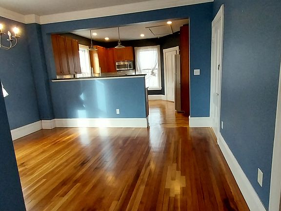 Dining room open to kitchen.