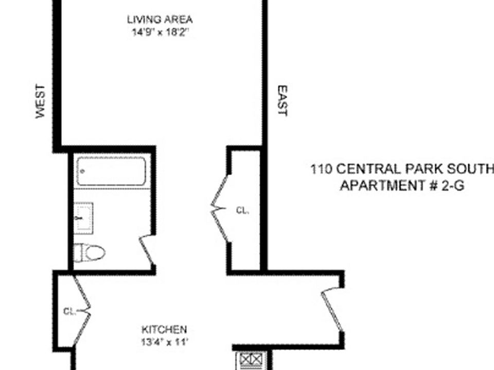 2nd image of 110 Central Park S APT 2G