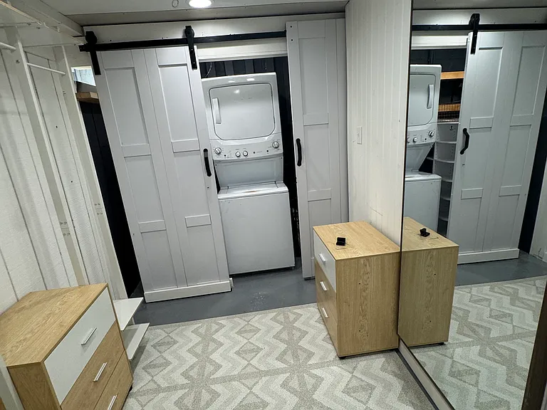 Basement laundry