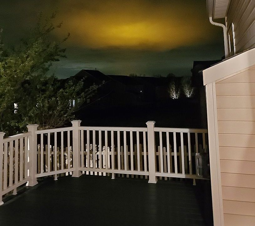 Trex Deck with Evening View