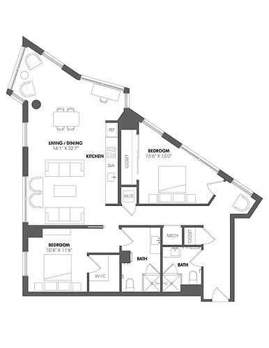 Floor plan B1