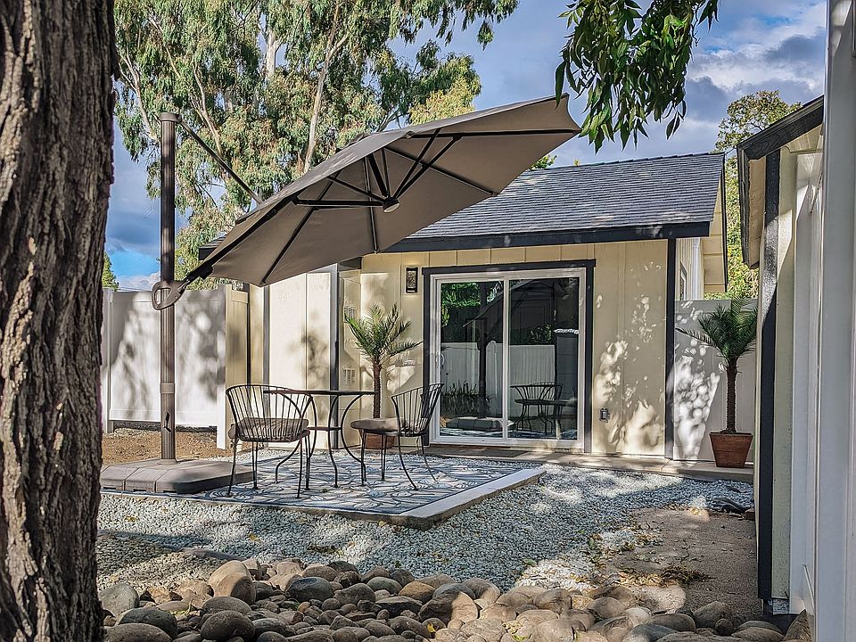 Spacious gated back yard