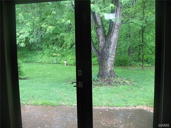 View from breakfast room double doors.