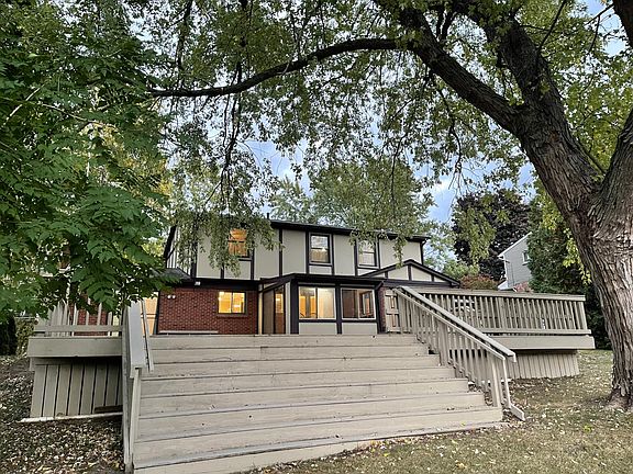 Back of house and deck