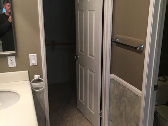 Master walk in closet