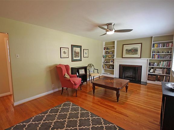 Gleaming hardwood floors on main level.
