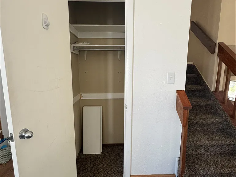 Main level coat closet