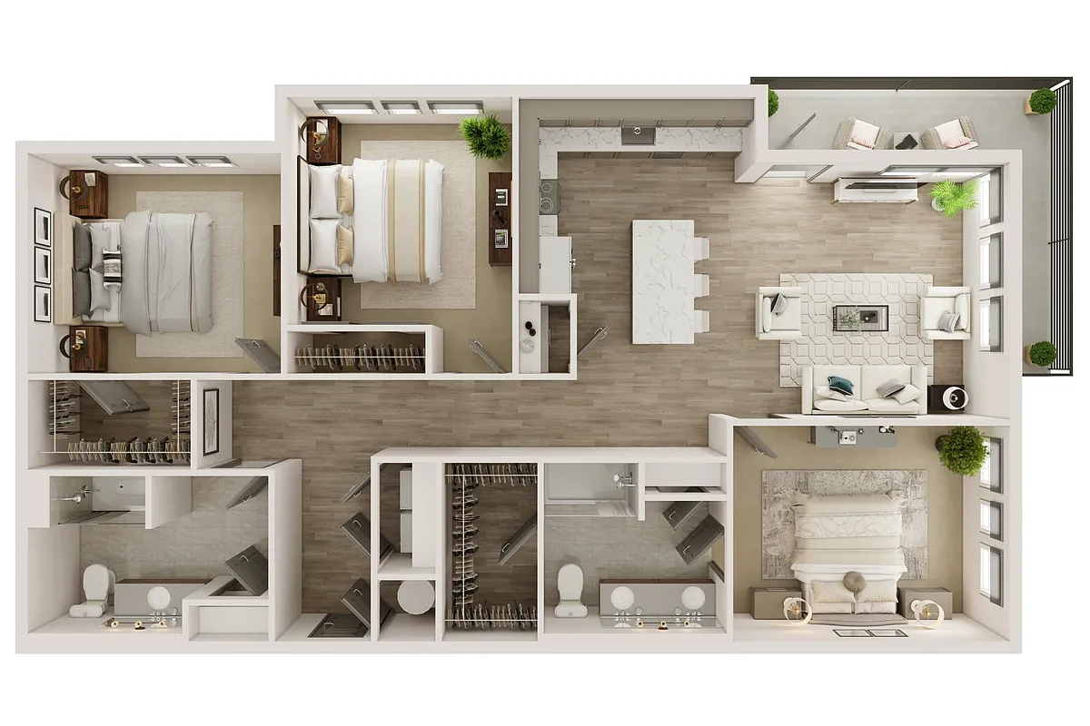 Floor plan C1