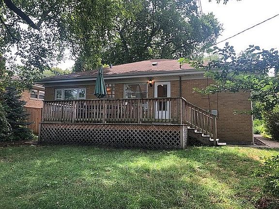Back view of home
