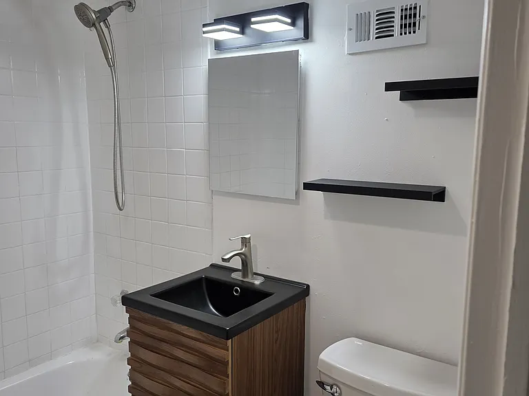 Bathroom plenty of storage!