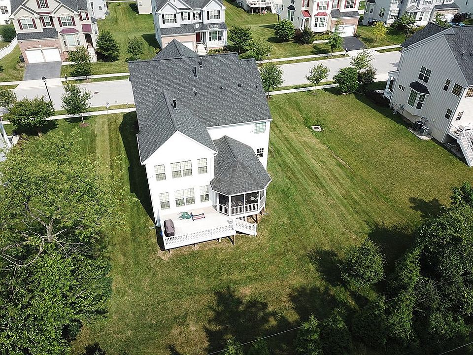 Larger lot and room between.