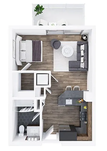 Floor plan E1