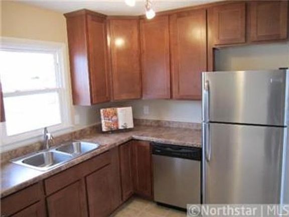 Updated Kitchen with Stainless Steel Appliances and ceramic tile floor