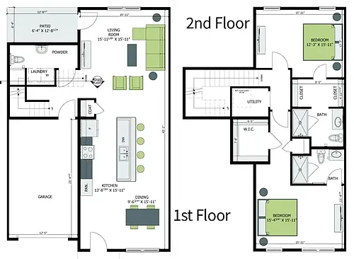 Floor plan Karner Blue