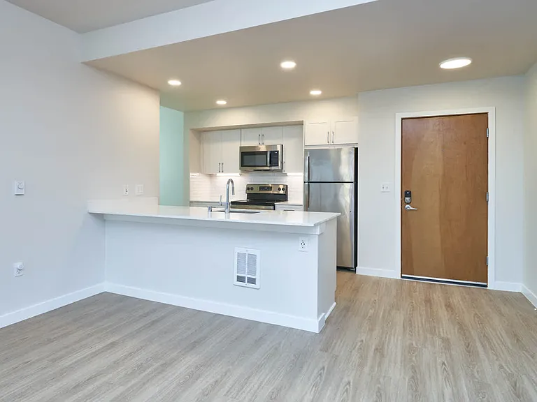 Living Room with Hard Surface Flooring