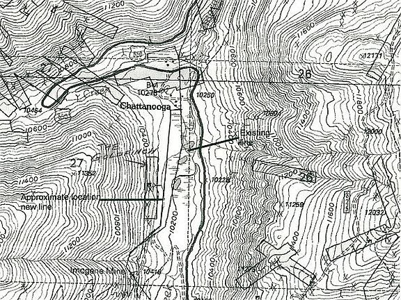 Driveway & location of GF
