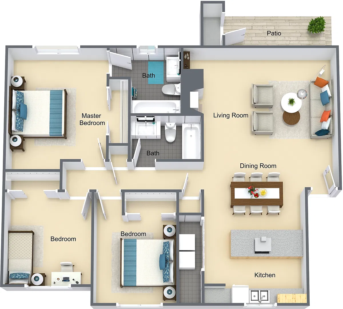 Floor plan Princess