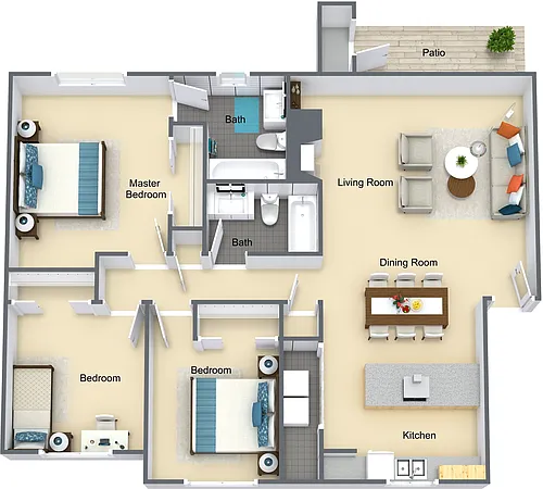 Floor plan Princess