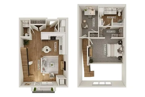 Floor plan Hadley C Townhome
