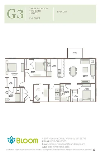 Floor plan G3