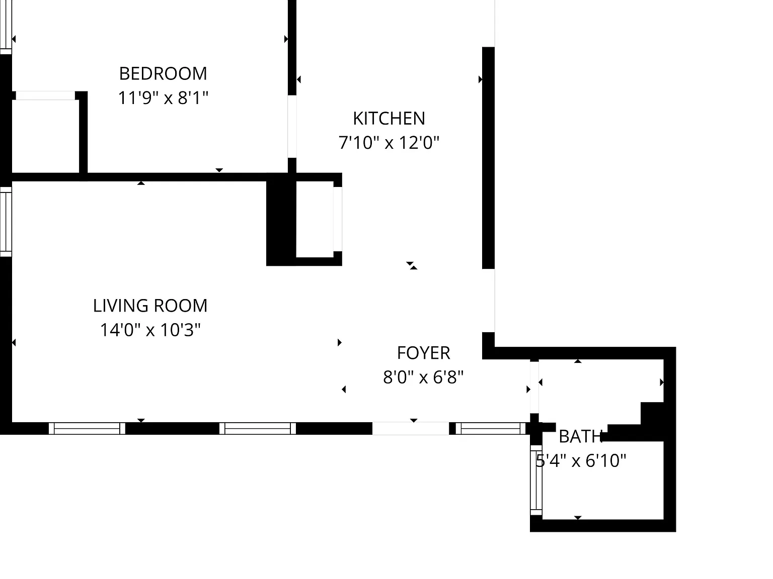 1 bed, 1.0 bath, 445 sqft, $1,150 — Photo 3