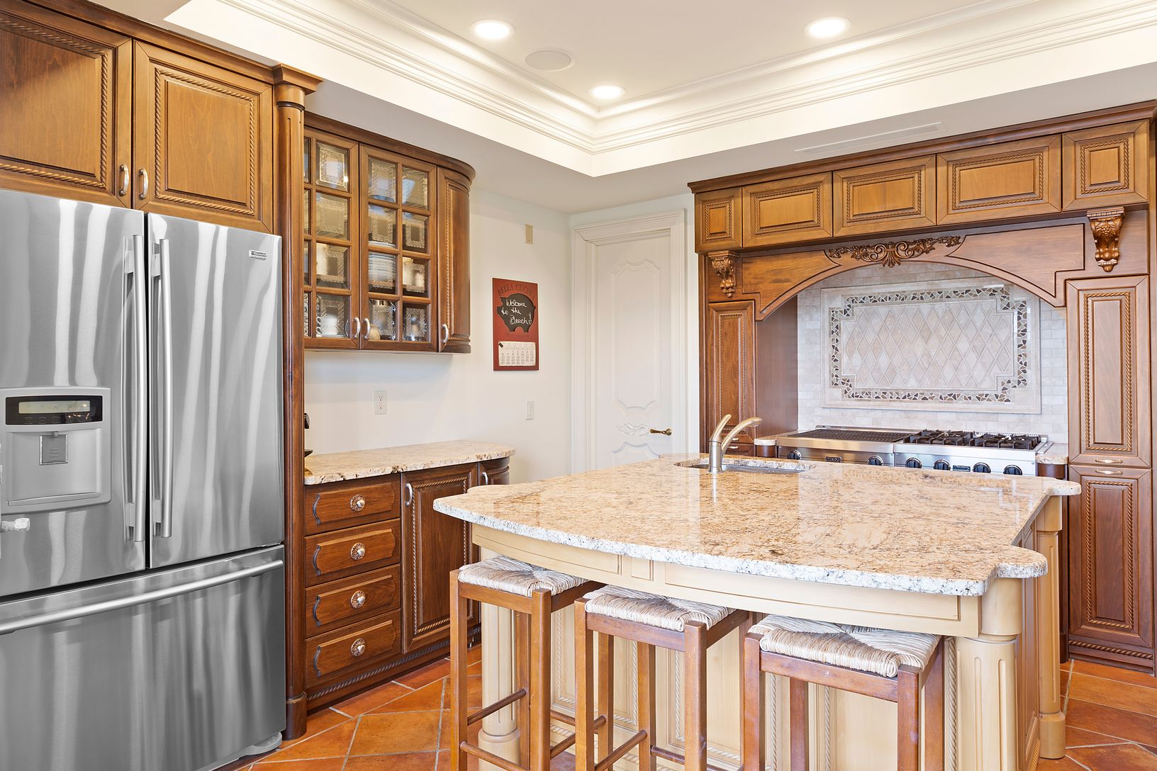  Full Kitchen Cabana with Half Bath off Pool