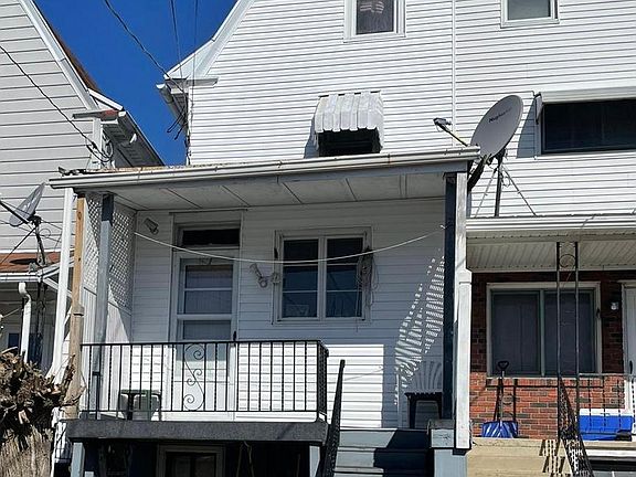 Freshly painted porch