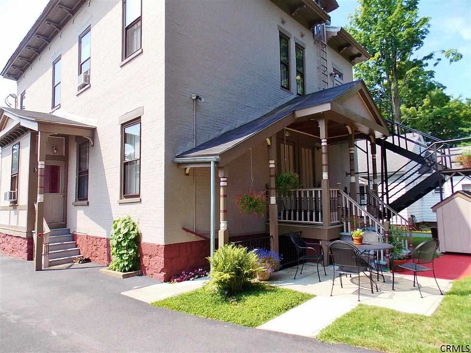 Rear of building