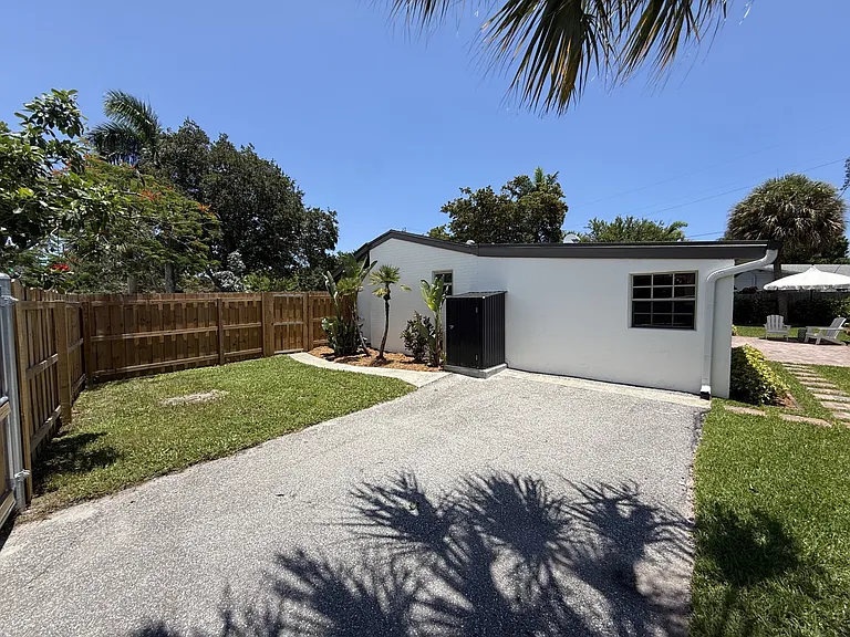Side Yard Gated Parking